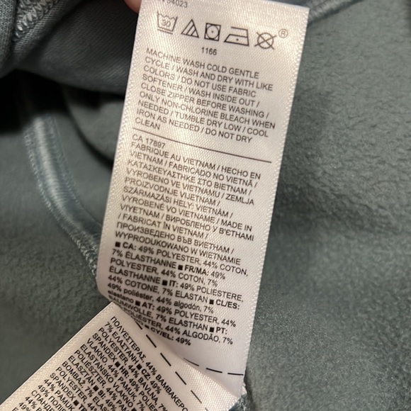 EUC Athleta Moto Jacket Size XS - Picture 10 of 10